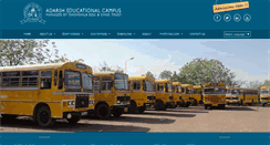 Desktop Screenshot of adarshcampus.org